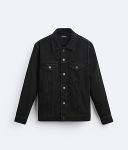 Men  Black Denim Jacket