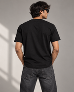 Load image into Gallery viewer, Solid Men Round Neck Black T-Shirt
