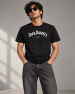 Load image into Gallery viewer, Solid Men Round Neck Black T-Shirt
