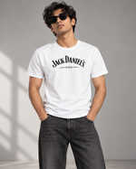 Load image into Gallery viewer, Solid Men Round Neck White T-Shirt
