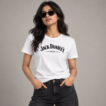 Load image into Gallery viewer, Solid women Round Neck White T-Shirt

