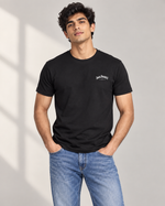 Load image into Gallery viewer, Solid Men Round Neck Black T-Shirt
