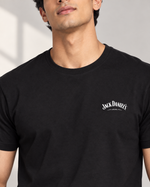 Load image into Gallery viewer, Solid Men Round Neck Black T-Shirt
