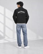 Load image into Gallery viewer, Men Black Denim Jacket
