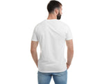 Load image into Gallery viewer, Solid Men V Neck White T-Shirt

