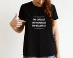 Load image into Gallery viewer, Solid Women Round Neck Black T-Shirt
